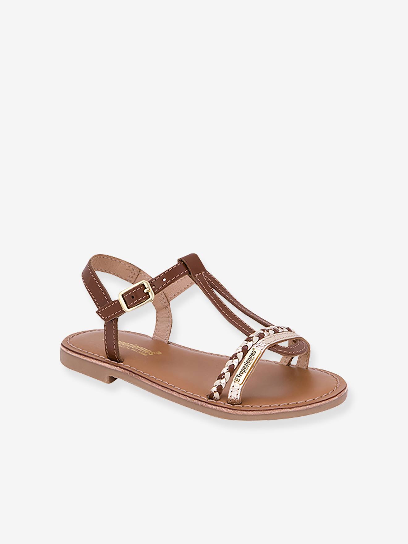 Sandalen Badou Tan bruin