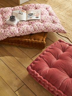 Linnengoed en decoratie-Decoratie-Vloermatras, kussen-Vloermatras met bloemenprint