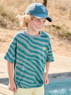 Jongens-T-shirt zebra korte mouwen jongen