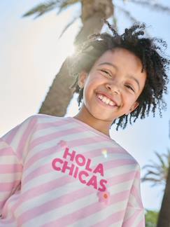 Geprinte sweater voor meisjes  - vertbaudet enfant