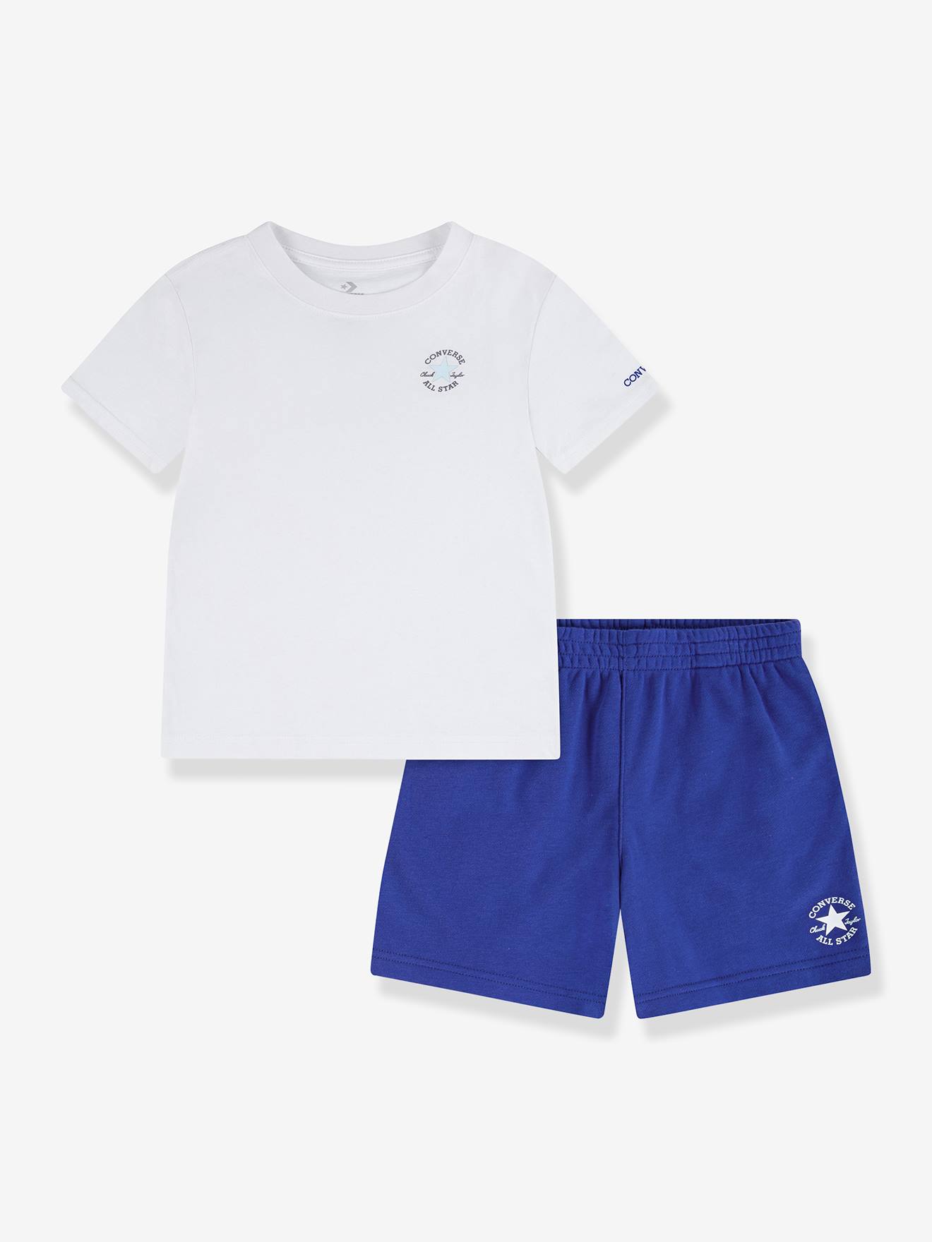 Set short t-shirt blauw