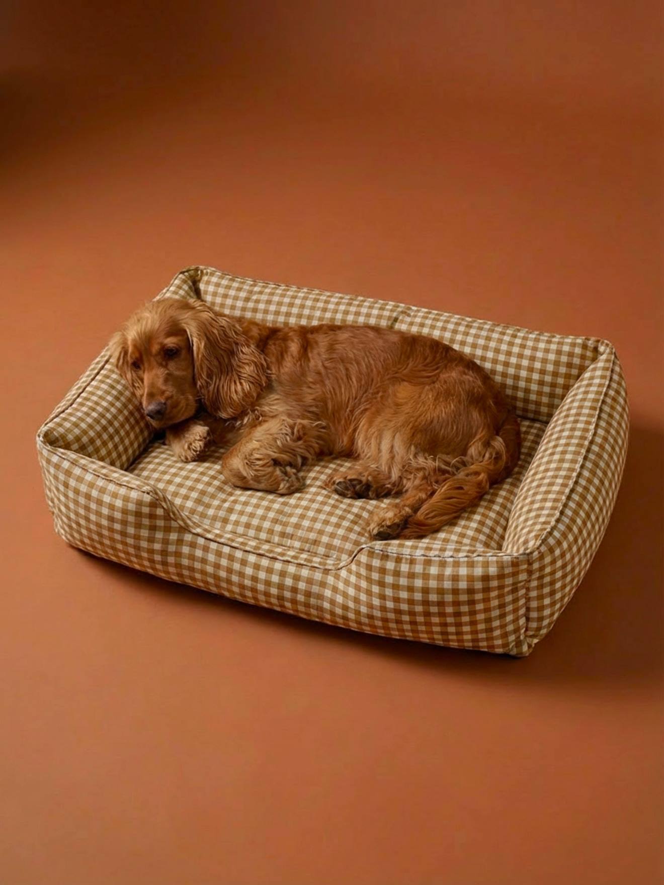 Gequilte mand voor huisdier FAMILY hazelnoot