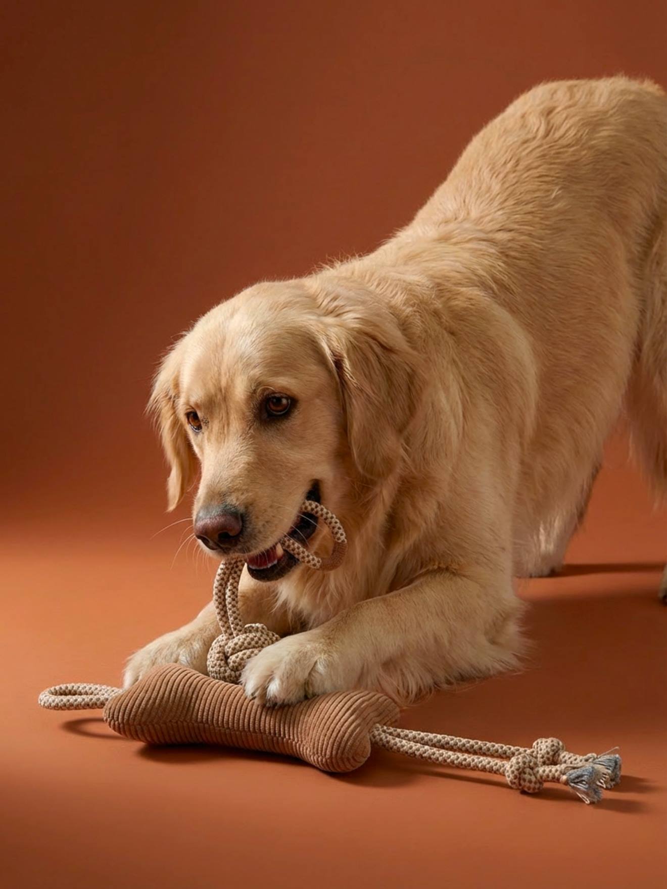 Lot benodigdheden / toebehoren hond hazelnoot