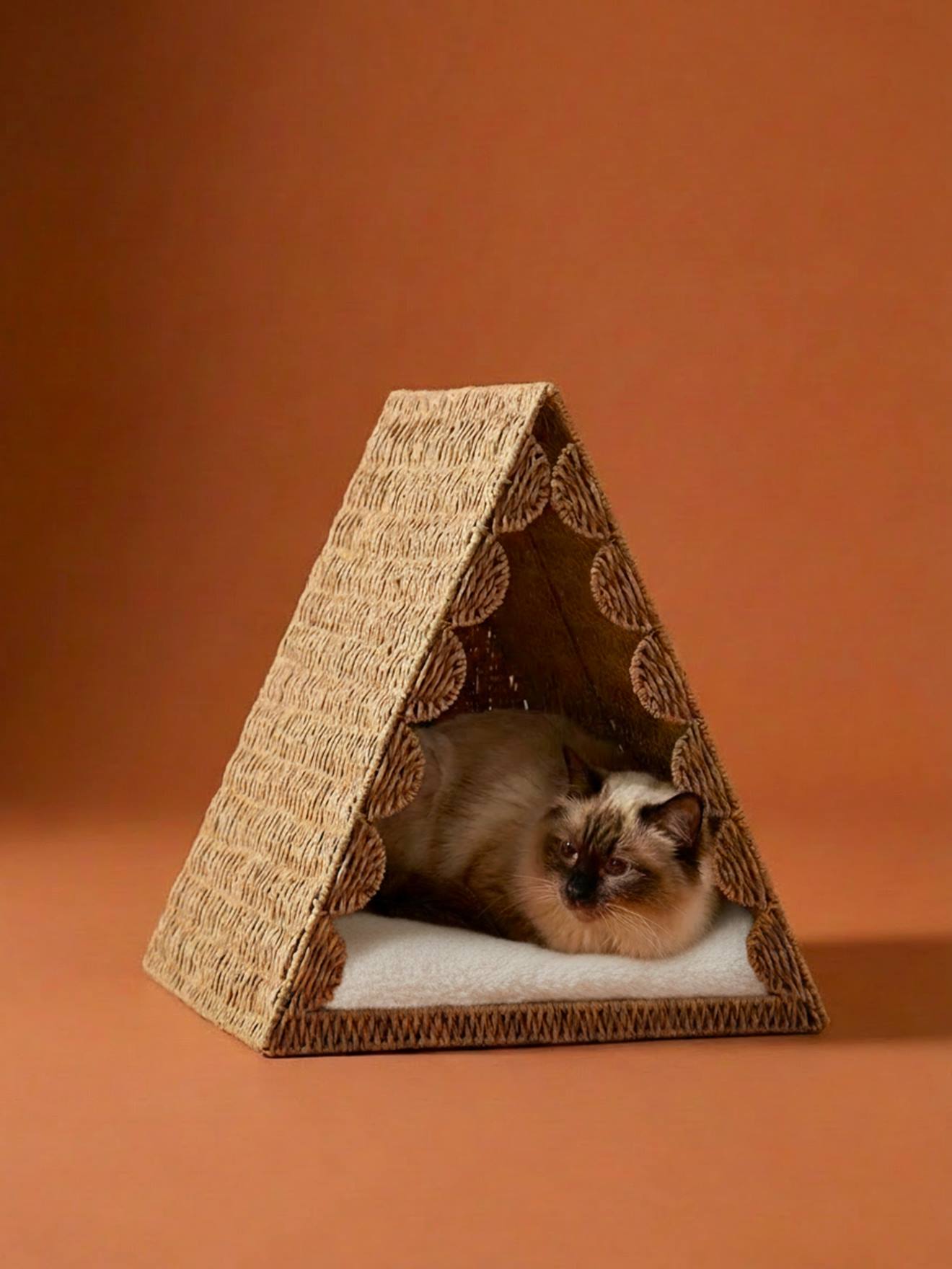 Dierenmand feston tipi beige