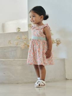 Baby-Jurk voor babymeisjes met strik en opening aan de achterkant