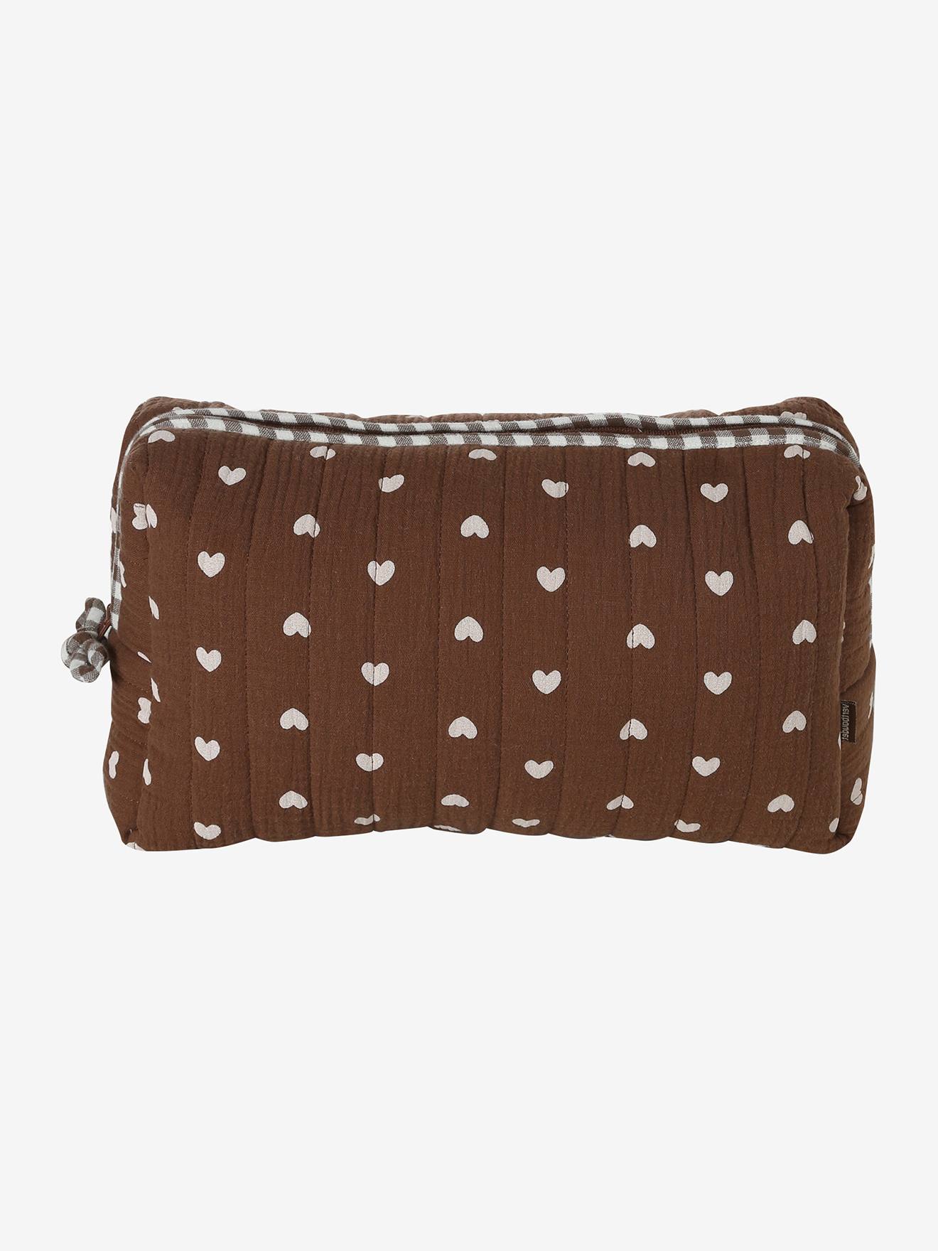 Etui Mama katoenen gaas hazelnoot