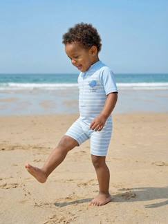 Baby-Anti-UV babypakje met geïntegreerde luiers