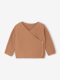 Baby-Brassière vest baby van wol en katoen