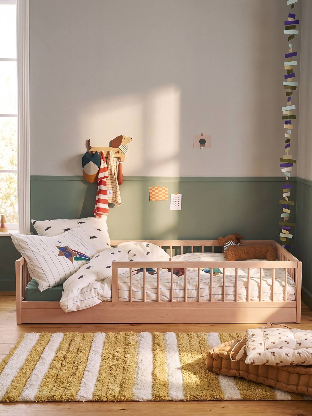 Kinderbed 90x190cm hout