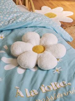 Linnengoed en decoratie-Decoratie-Vloermatras, kussen-Kinderkussen met bloemmotief