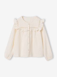 Meisje-Blouse met lange mouwen voor meisjes