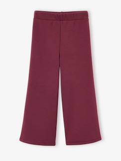 Meisje-Legging-Gevoerde wijde legging van fleece voor meisjes