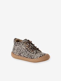 Schoenen-Baby schoenen 17-26-Baby eerste stapjes, veterschoenen van soepel leer