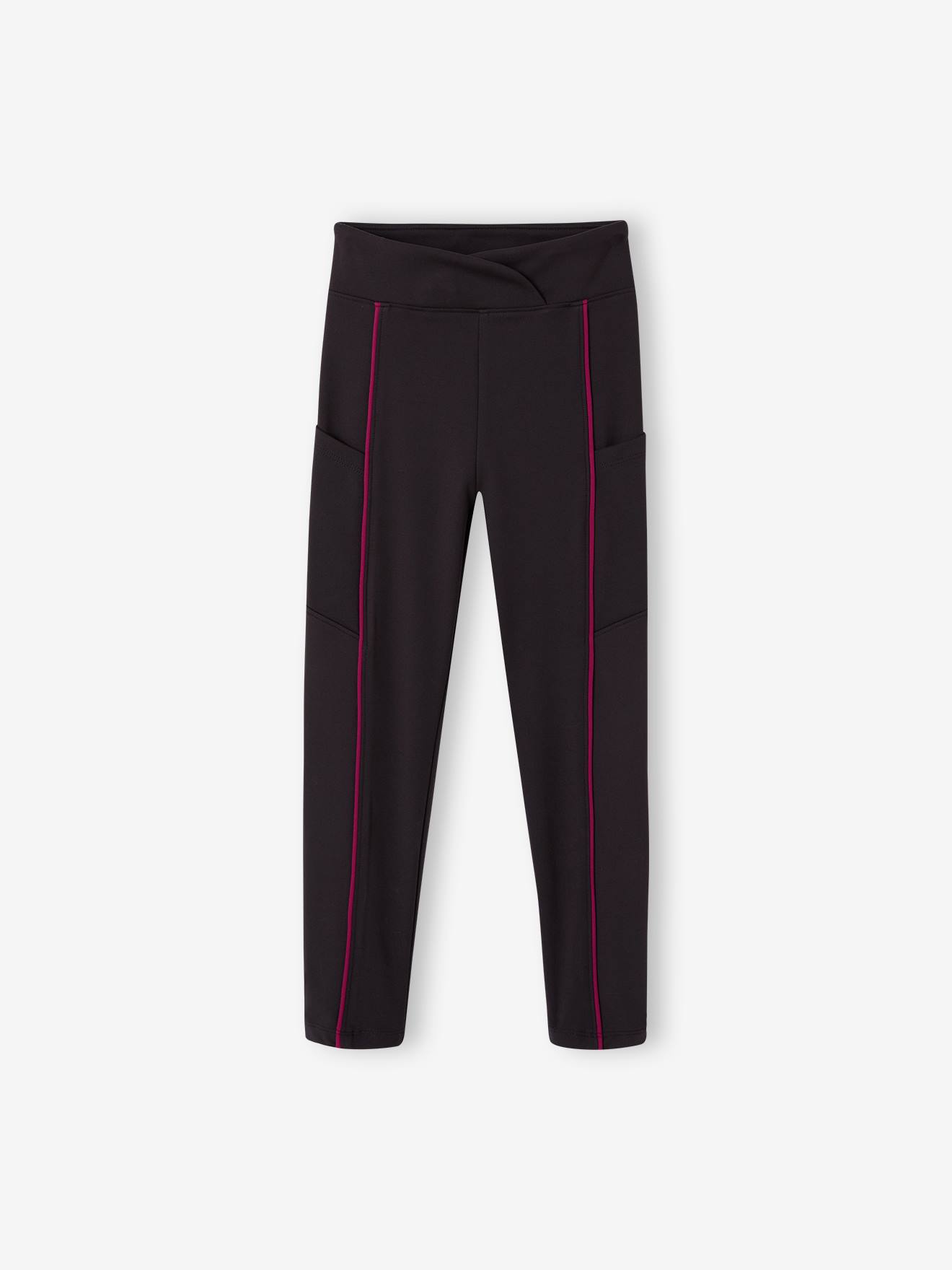 Sportlegging voor meisjes antraciet