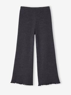 Meisje-Legging-Wijde gebreide legging voor meisjes