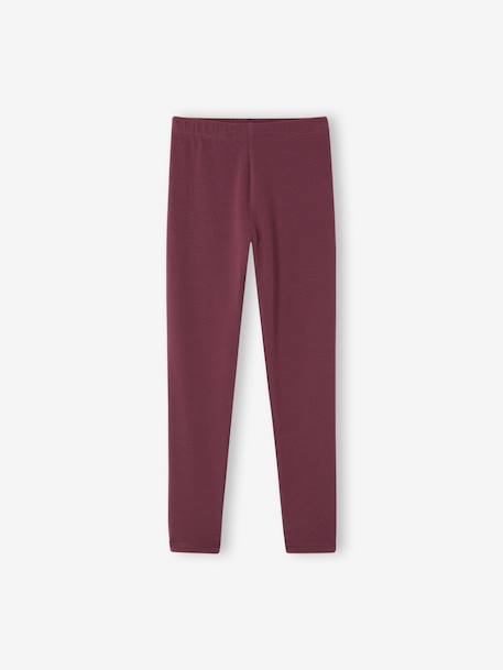 Lange meisjeslegging pruim+zwart - vertbaudet enfant 