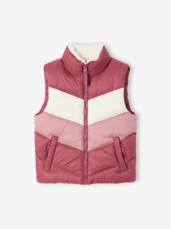 Meisje-Lichte bodywarmer zonder mouwen