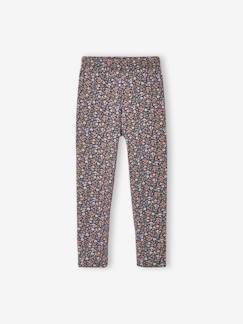 Meisje-Legging-Meisjeslegging met fleecevoering