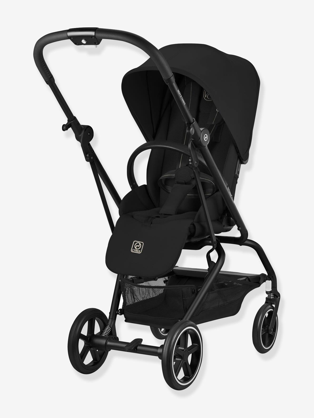 Compacte kinderwagen Eezy S Twist+2 zwart