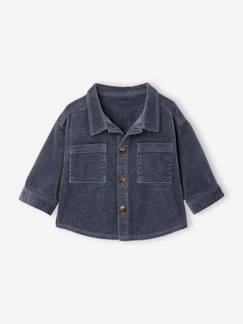 Baby-Overshirt van ribfluweel voor baby's