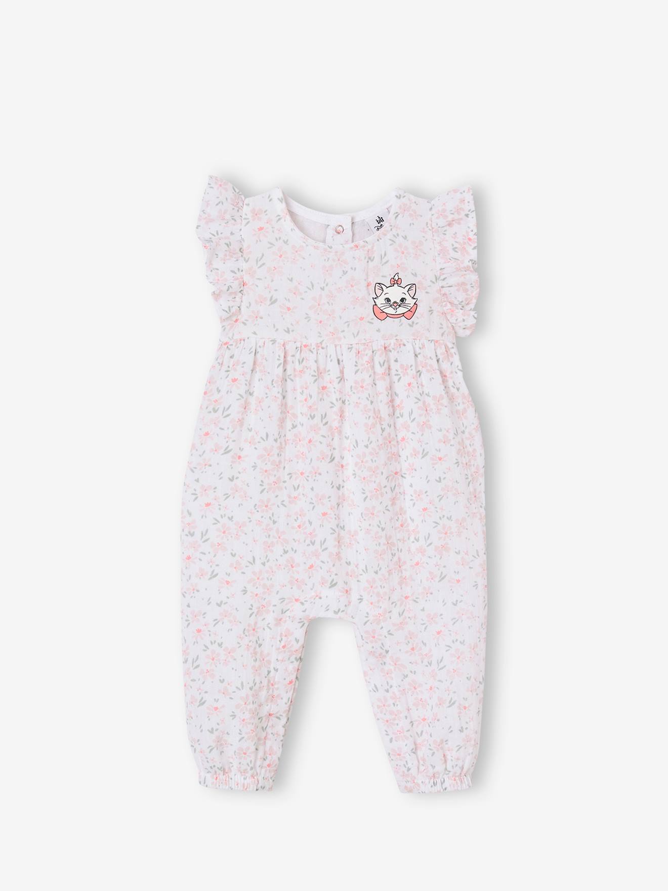 DISNEY ANIMALS jumpsuit en haarband Marie de Aristokatten ecru afbeelding 1