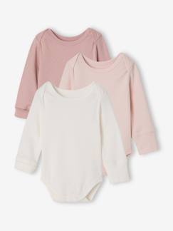 Baby-Body-Set van 3 babyrompers met lange mouwen