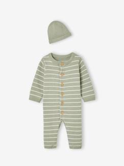 Baby-Babyset-2-delige set met boxpak en muts voor baby