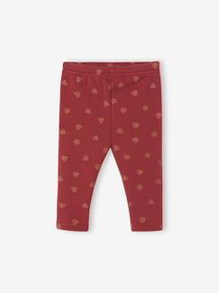 Baby-Gevoerde baby legging in fleece mesh