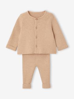 Baby-Babyset-Set met shirt en broek voor baby's van tricot
