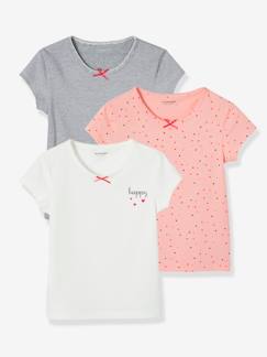 Meisje-Ondergoed-Set van 3 T-shirts voor meisjes met korte mouwen Dream