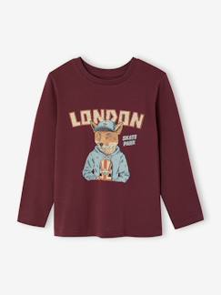Jongens-T-shirt, poloshirt, souspull-T-shirt-Jongensshirt met lange mouwen