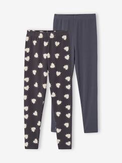 Meisje-Legging-Set van 2 Basics meisjesleggings