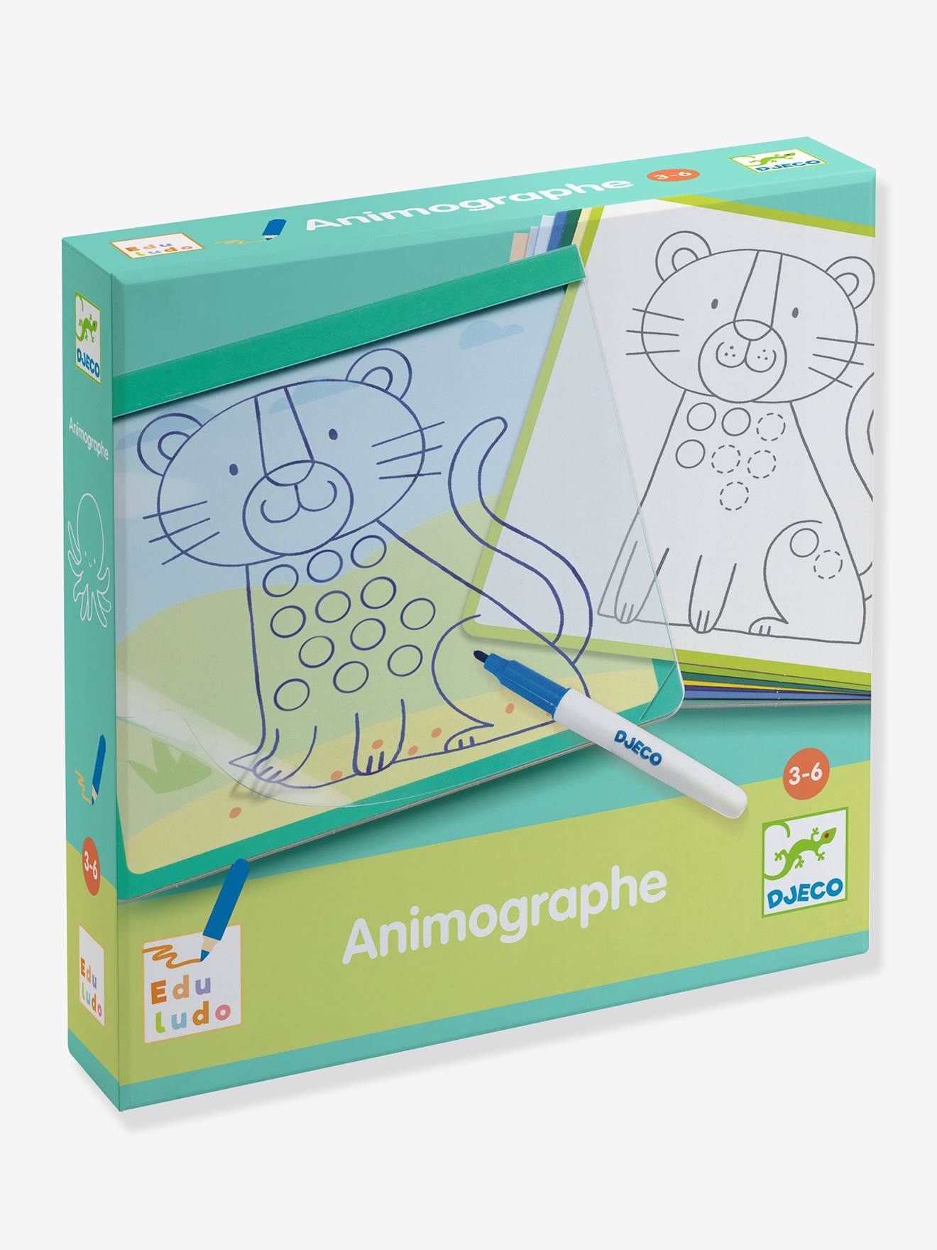 Animograaf DJECO groen