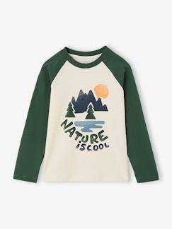 Jongens-T-shirt, poloshirt, souspull-T-shirt-Jongensshirt met lange mouwen