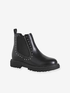 Schoenen-Meisje shoenen 23-38-Boots, laarsjes-Meisjeslaarsjes met rits