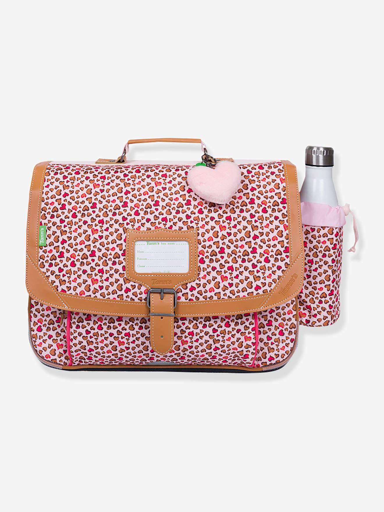 Schooltas 38 cm Les Fantaisie rozen afbeelding