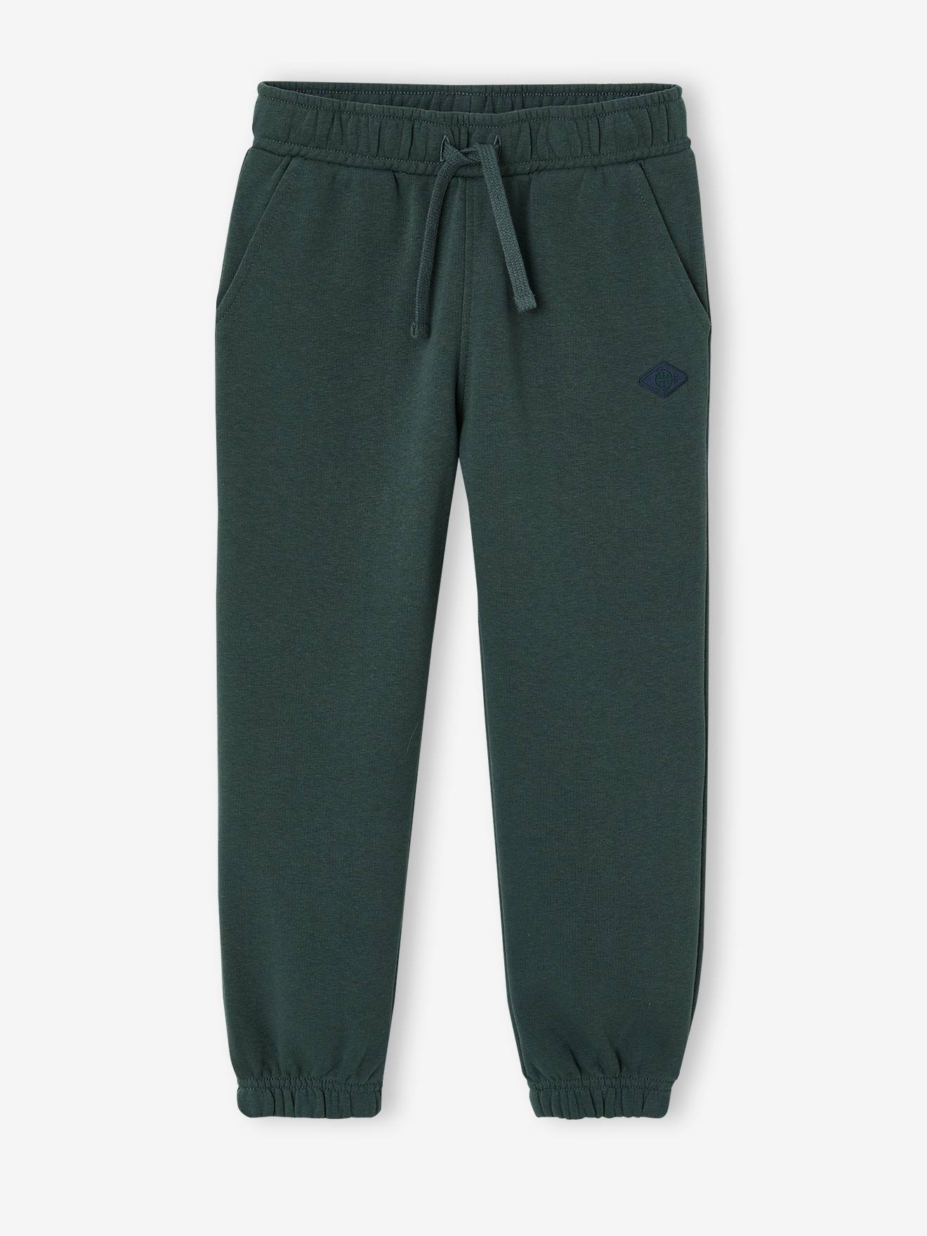 Basic joggingbroek jongen dennen