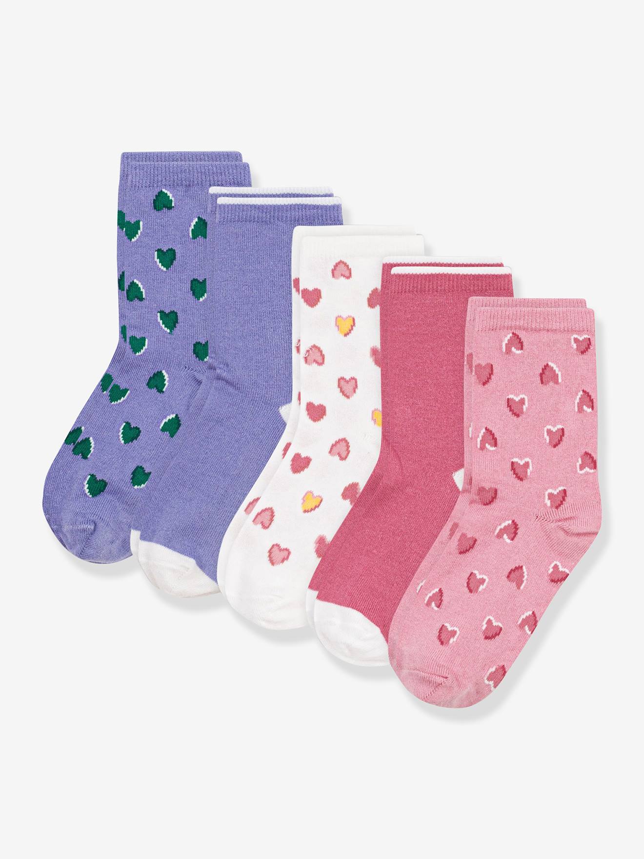Set van 5 PETIT BATEAU babysokken meerkleurig
