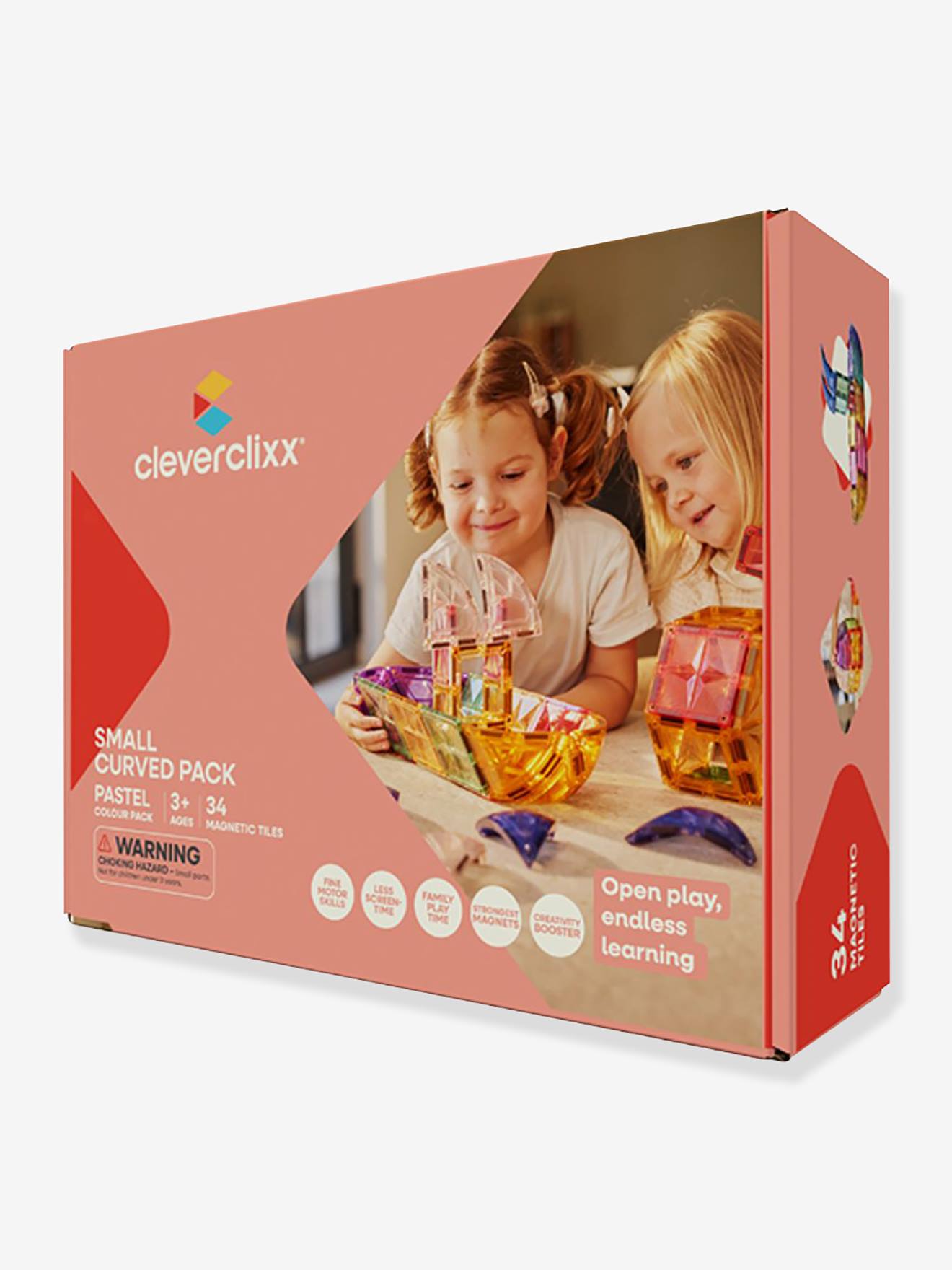 Gebogen pack Cleverclixx meerkleurig