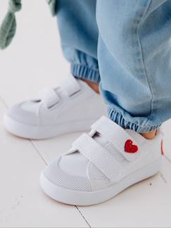 Schoenen-Baby schoenen 17-26-Stoffen tennisschoenen met klittenband voor babymeisjes