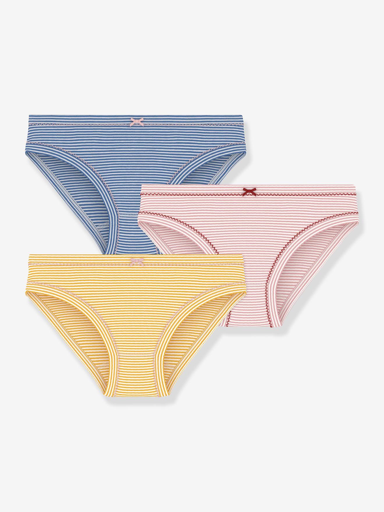 Set van 3 slips PETIT BATEAU meerkleurig