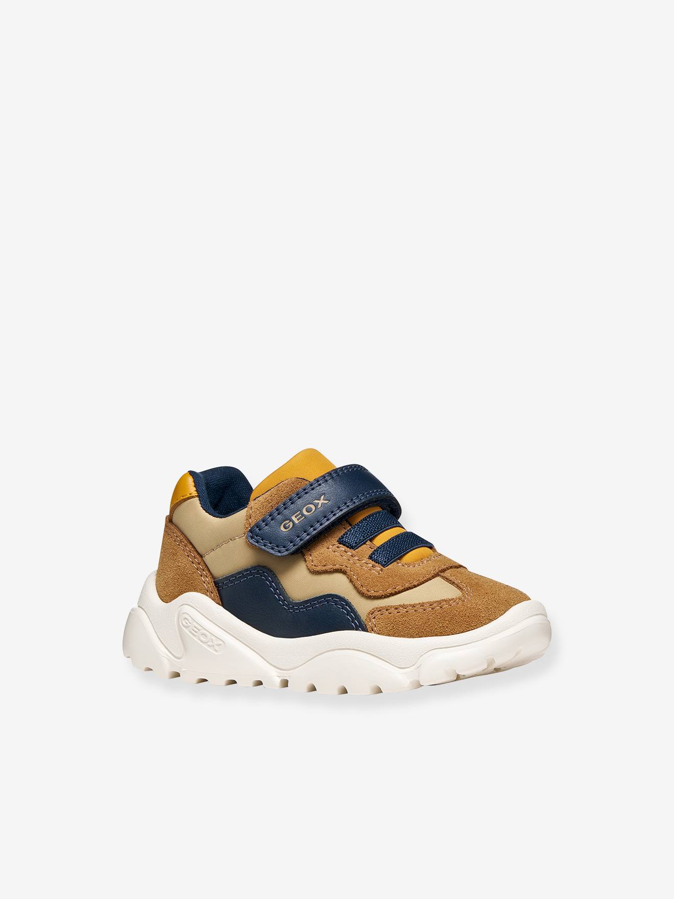 GEOX jongenssneakers voor eerste stapjes kameel