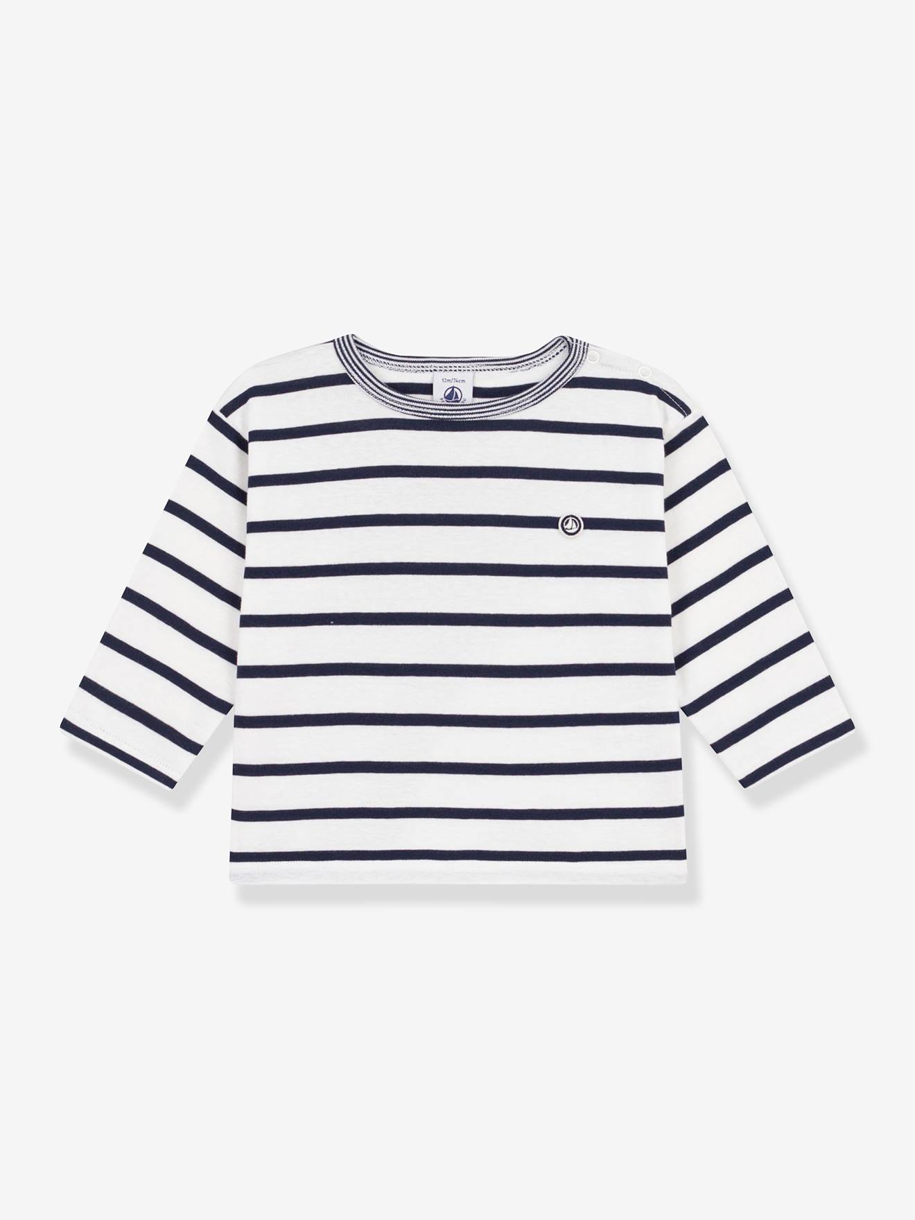 T-shirt met lange mouwen PB marineblauw