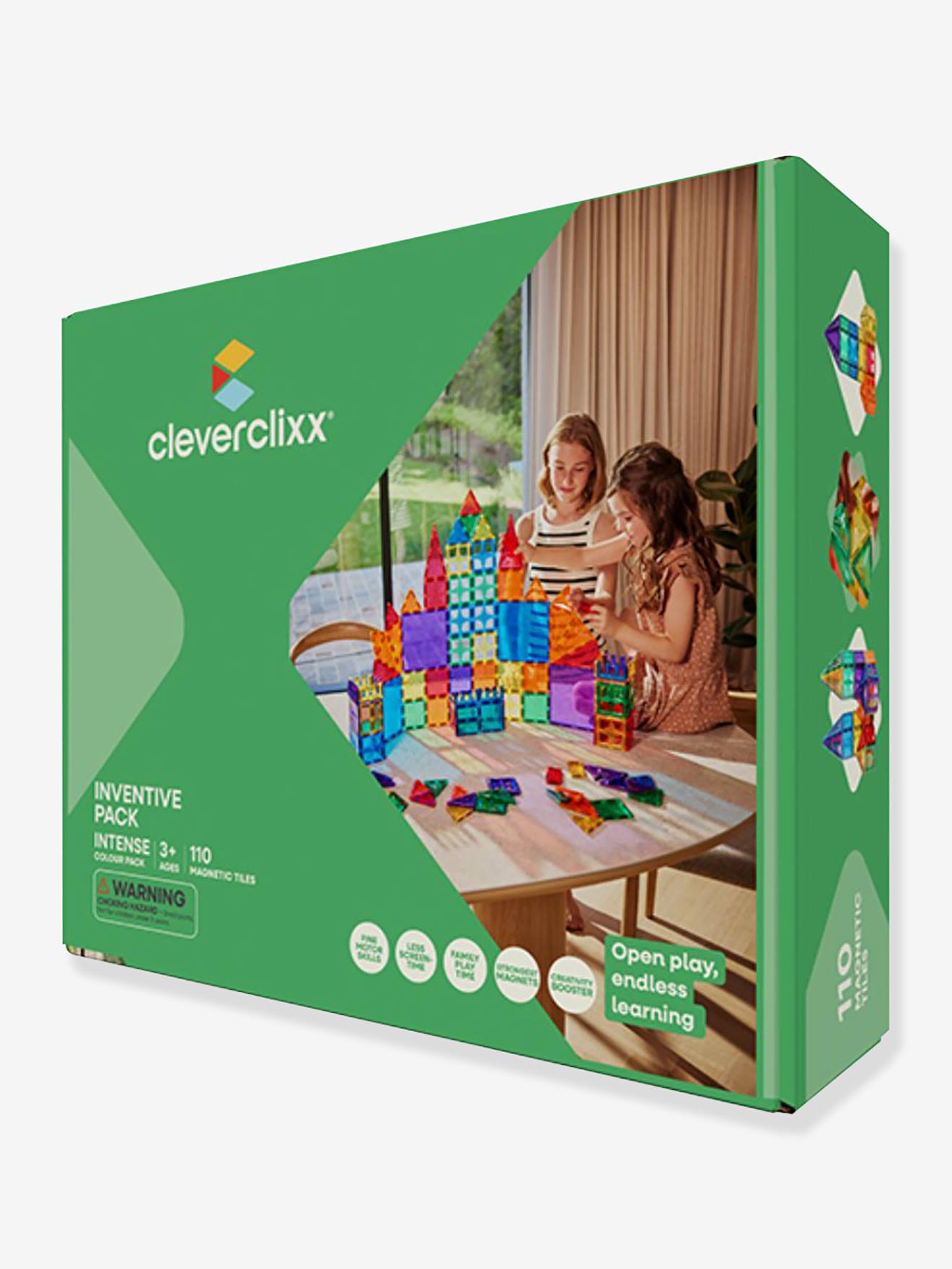 Cleverclixx bouwset Intense 110 stuks meerkleurig