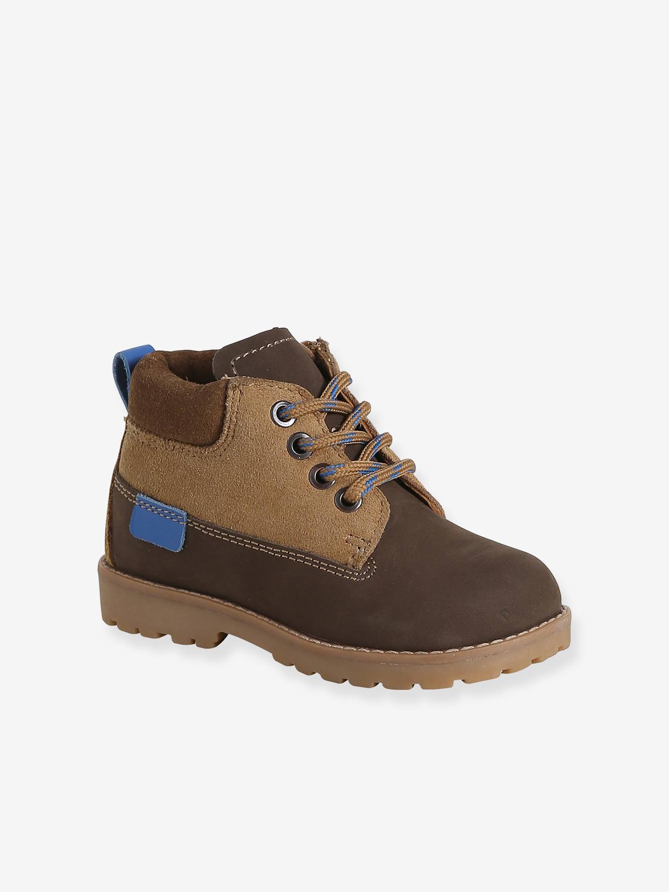 Babyschoentjes eerste stapjes boots donkerbruin