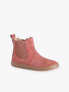 Schoenen-Meisje shoenen 23-38-Boots, laarsjes- Leren meisjeslaarzen