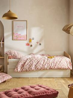 Slaapkamer en Opbergoplossingen-Uitschuifbaar kinderbed 80x200cm met opbergruimte