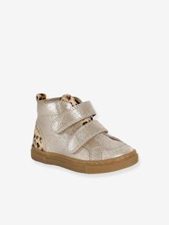 Schoenen-Baby schoenen 17-26-Hoge leren sneakers voor baby