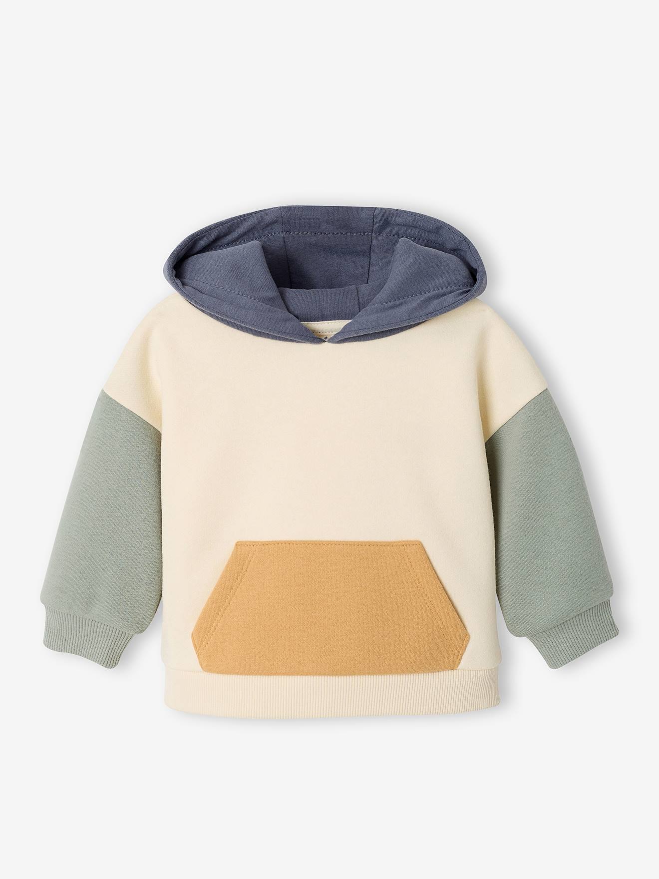 Personaliseerbare babyhoodie saliegroen
