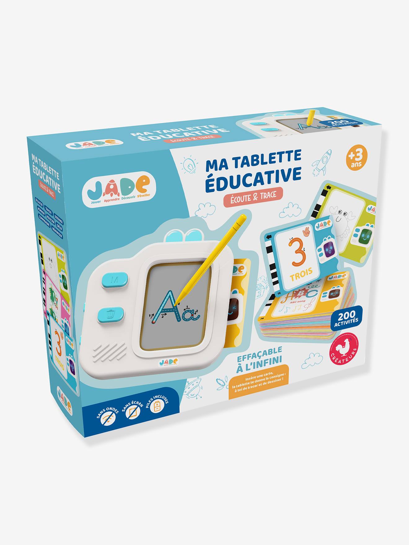 Lerende tablet J.A.D.E blauw